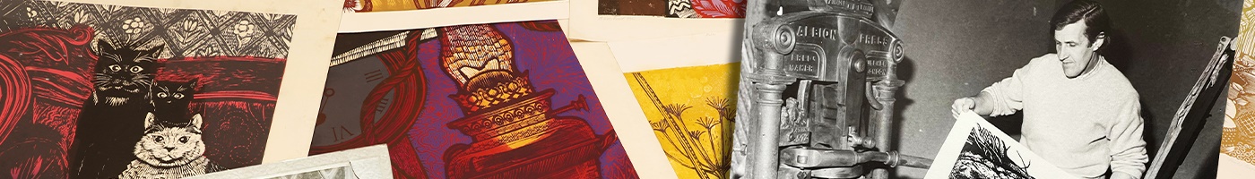 Refined Composition | Linocuts by Paul Beck